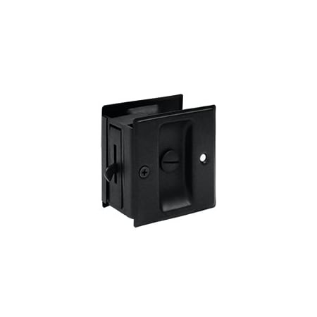 Deltana SDL25U15A Pocket Door Hardware W/ Privacy Lock Antique Nickel, 10PK SDL25U15A-XCP10